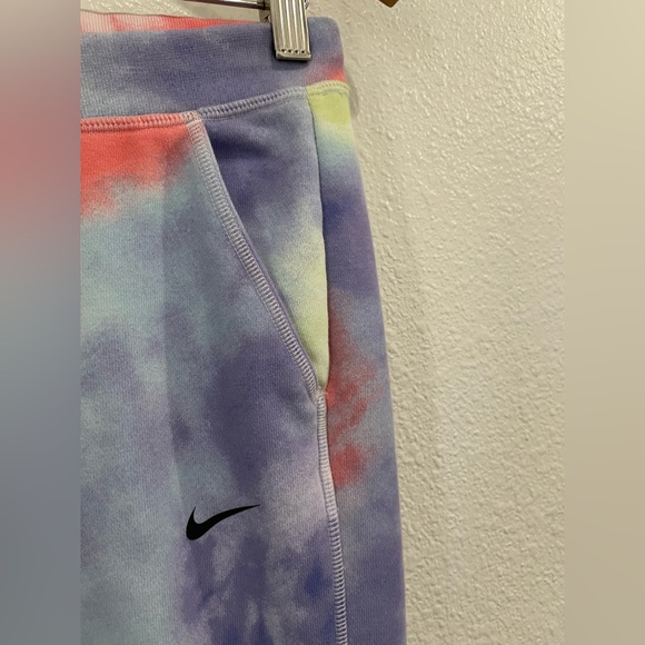 Nike Tie-Dye Jogger Sweatpants Athleisure Lounge Street Pockets Stretch - Picture 4 of 8